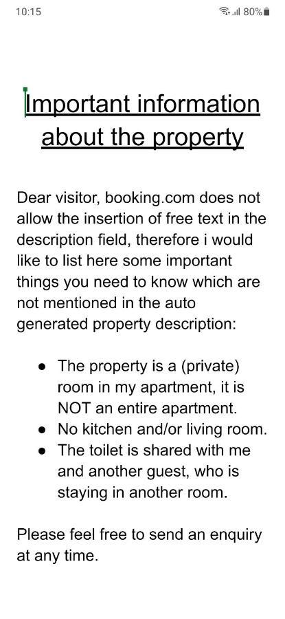 Nicole, Not For Parties, Not A Hotel, With Shared Bathroom, No Kitchen Homestay *
