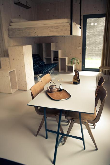 Private Eco Wooden Studio With Bath And Bikes And Garden Guest house