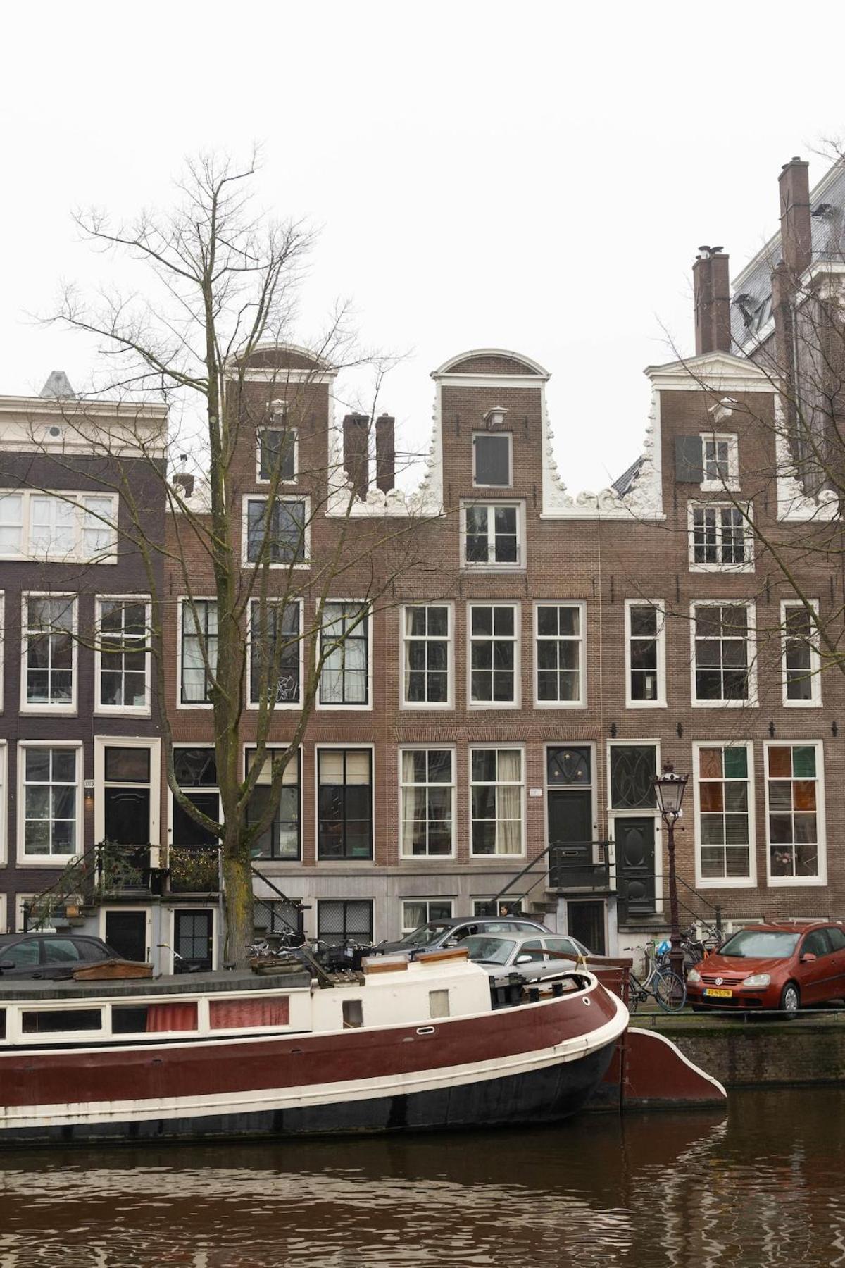 Canal In The Center Of * Amsterdam
