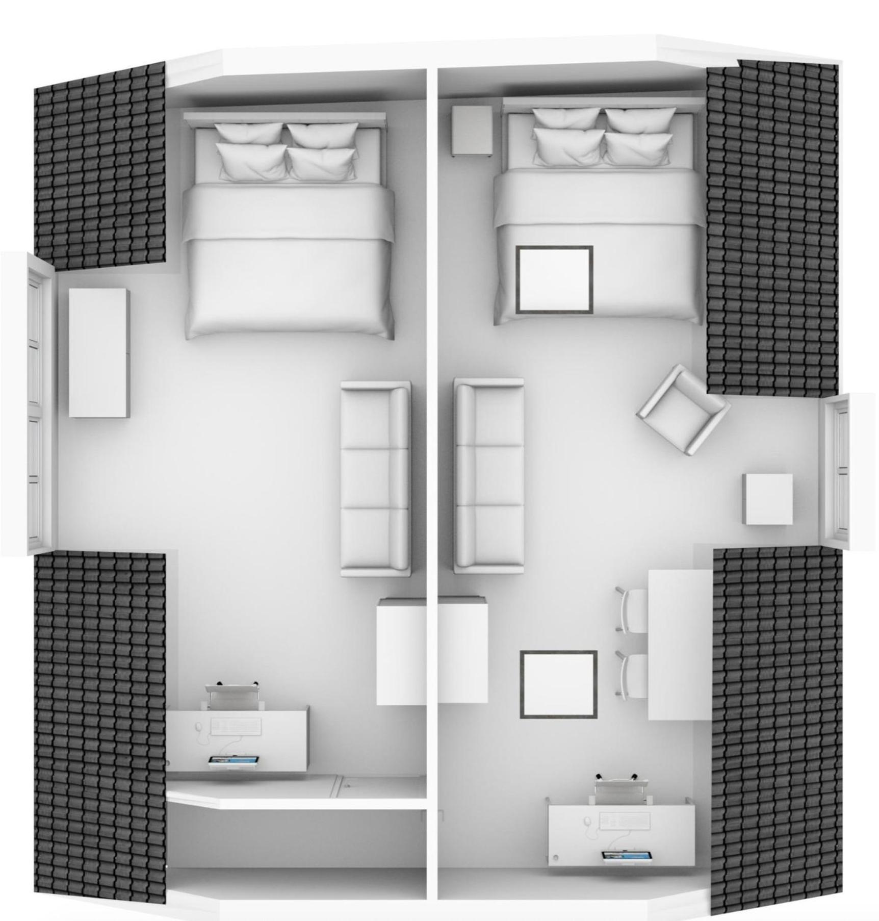 2 For 4 Pax In Monument On 3rd Floor Homestay Amsterdam